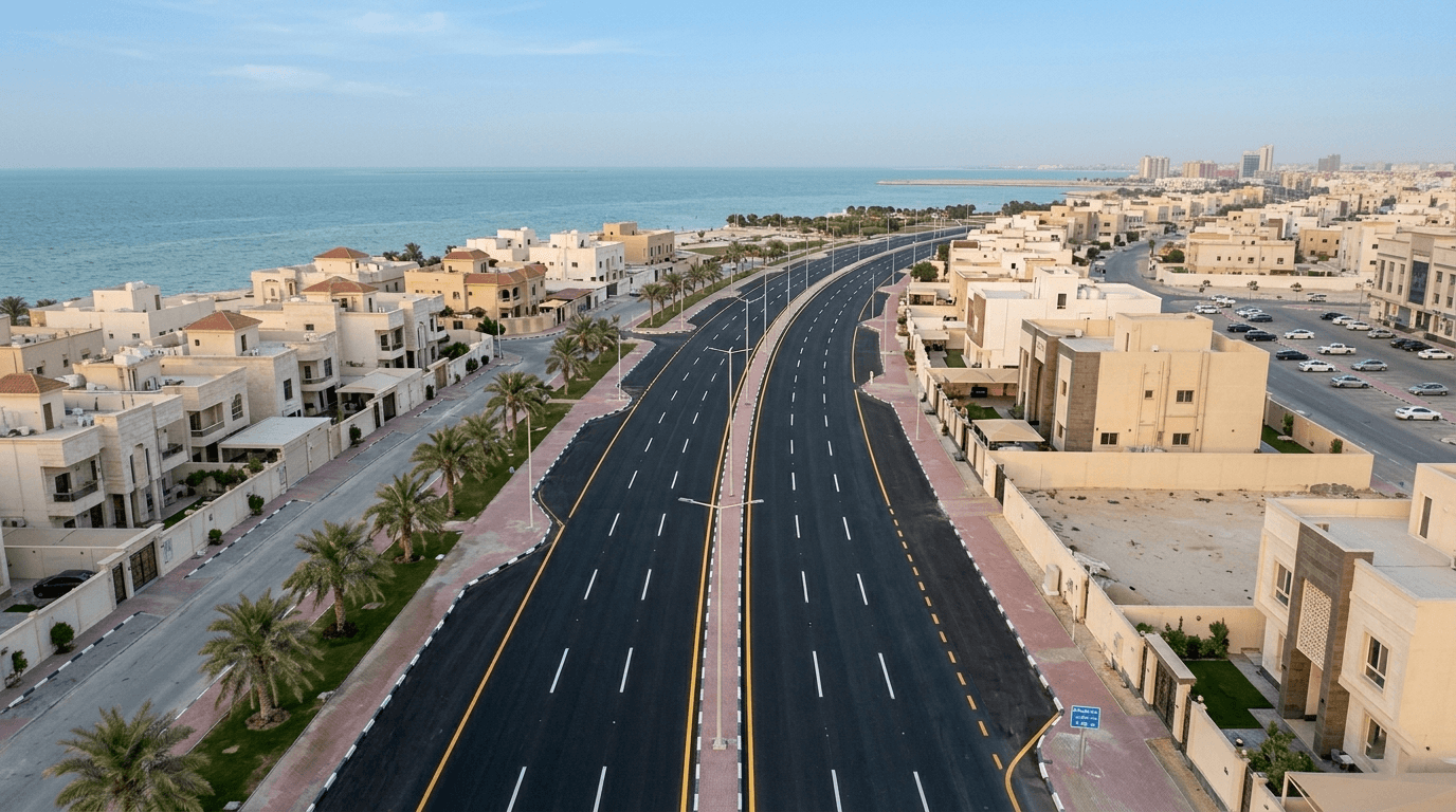 Internal Road Development – Al Shati District