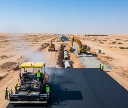 أعمال البنية التحتية