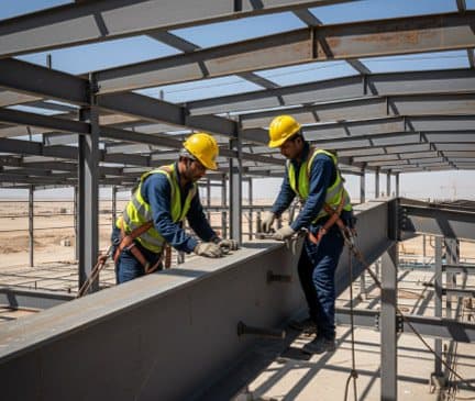 أعمال الهياكل الفولاذية